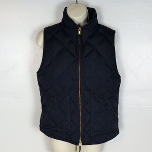J. Crew Factory Quilted Down and Feather Vest